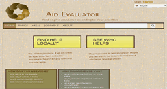 Desktop Screenshot of aidevaluator.com
